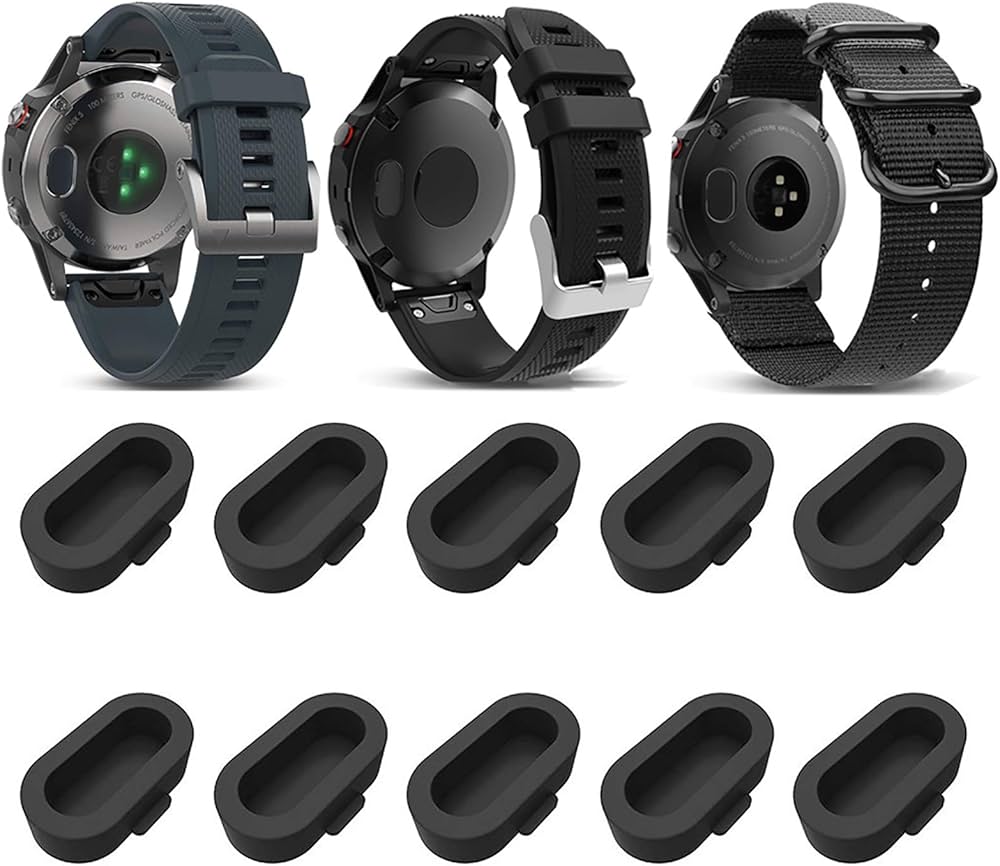 Amazon.com: [10 Black] Miimall Compatible for Garmin Forerunner